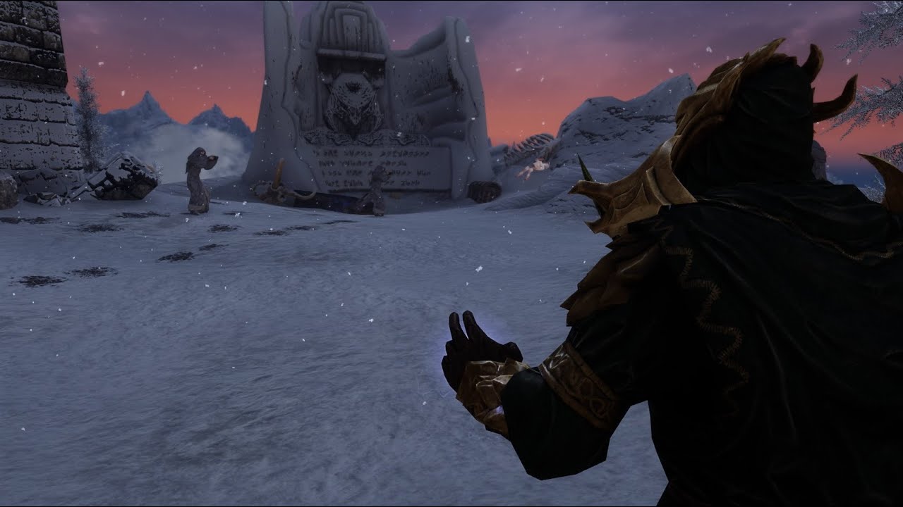Miraak vs Greybeards | Skyrim