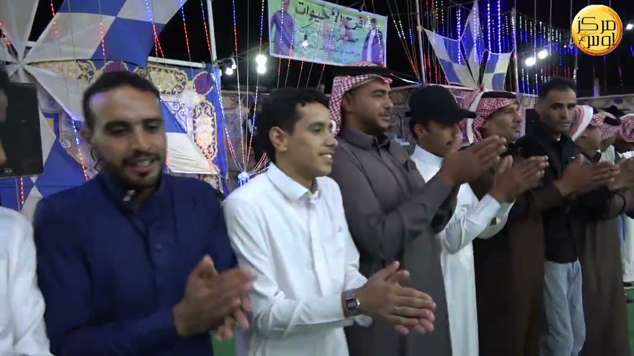 أفراح الاحيوات العريس زيد الاحيوات الفنان رعد الرشايده والفنان مراد العلي