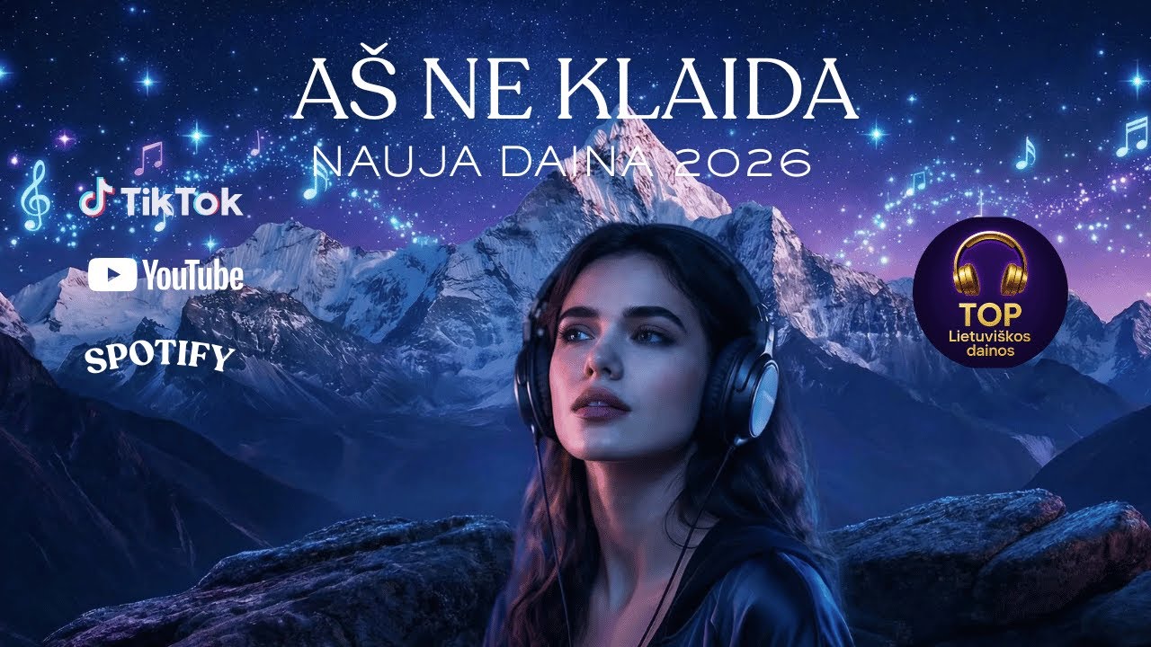 AŠ NE KLAIDA🎧TOP Lietuviškos dainos🎧2026