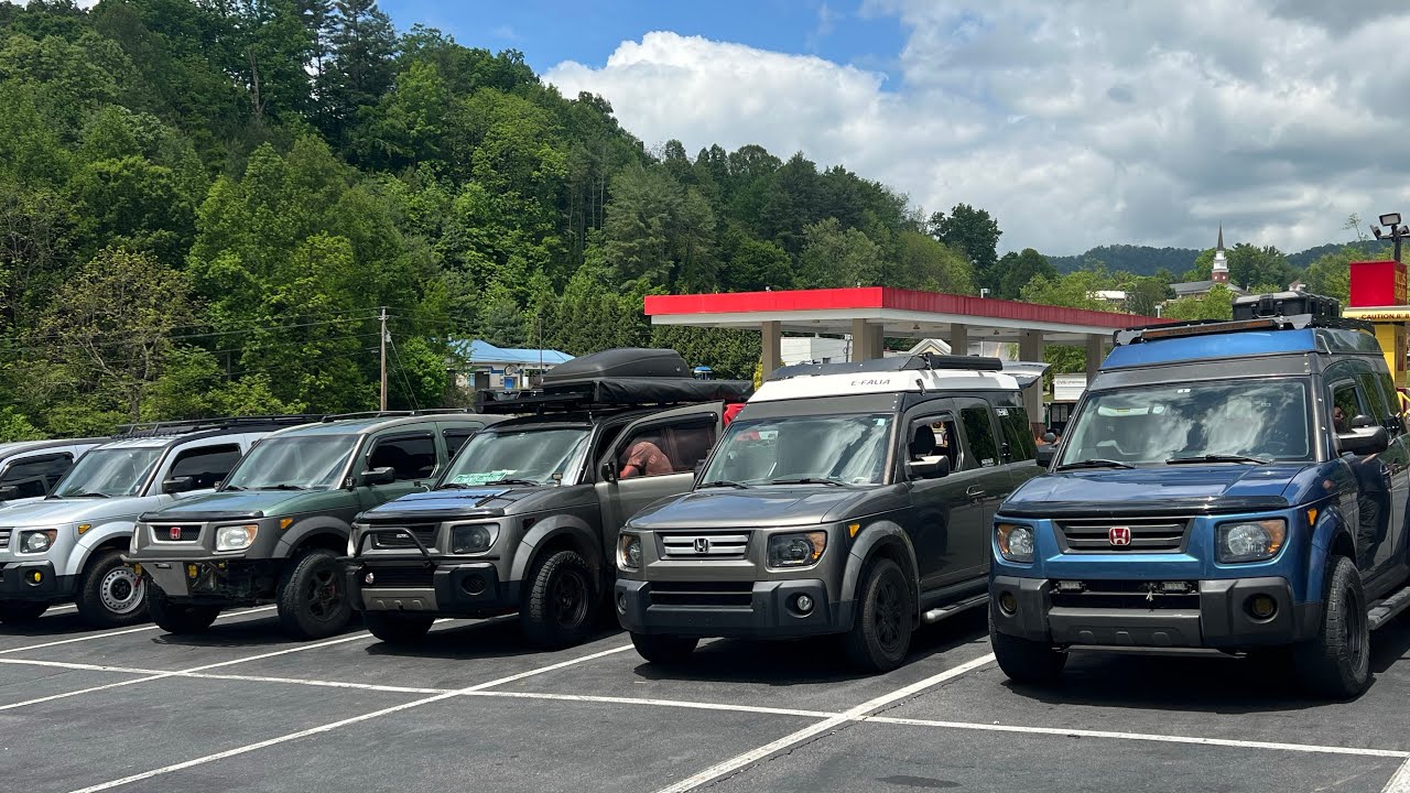 Honda Element biggest meet up in NC, USA 2024