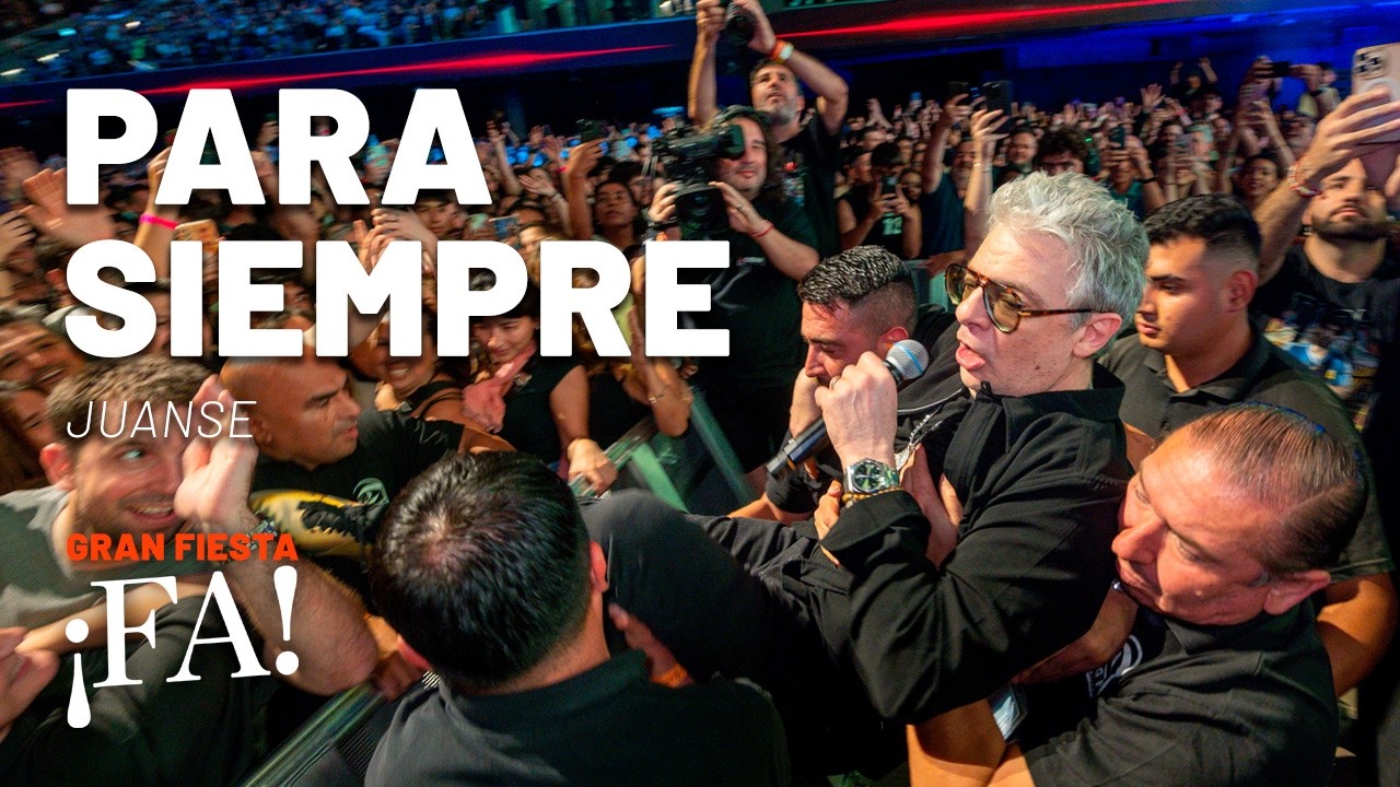Para siempre Diego | GRAN FIESTA &iexcl;FA! - Movistar Arena | Mex Urtizberea con Juanse
