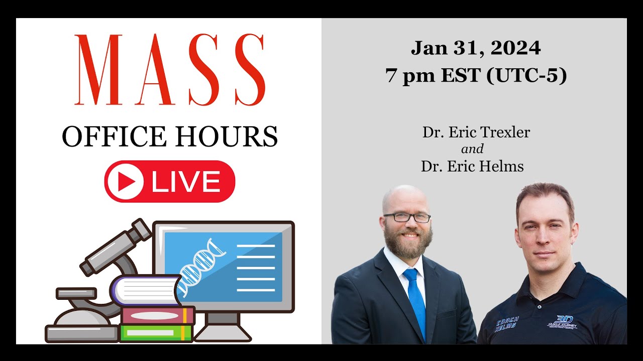 MASS Office Hours Episode 21 (Food Tracking, Staying Lean, Hypertrophy Training)