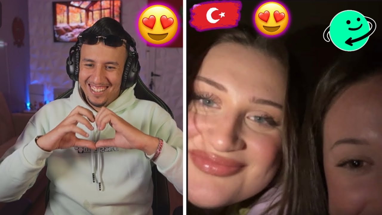 بوگصعا طالع لايڤ آزار مع بنات 😍🇹🇷- bougss3a live azar😍🇹🇷