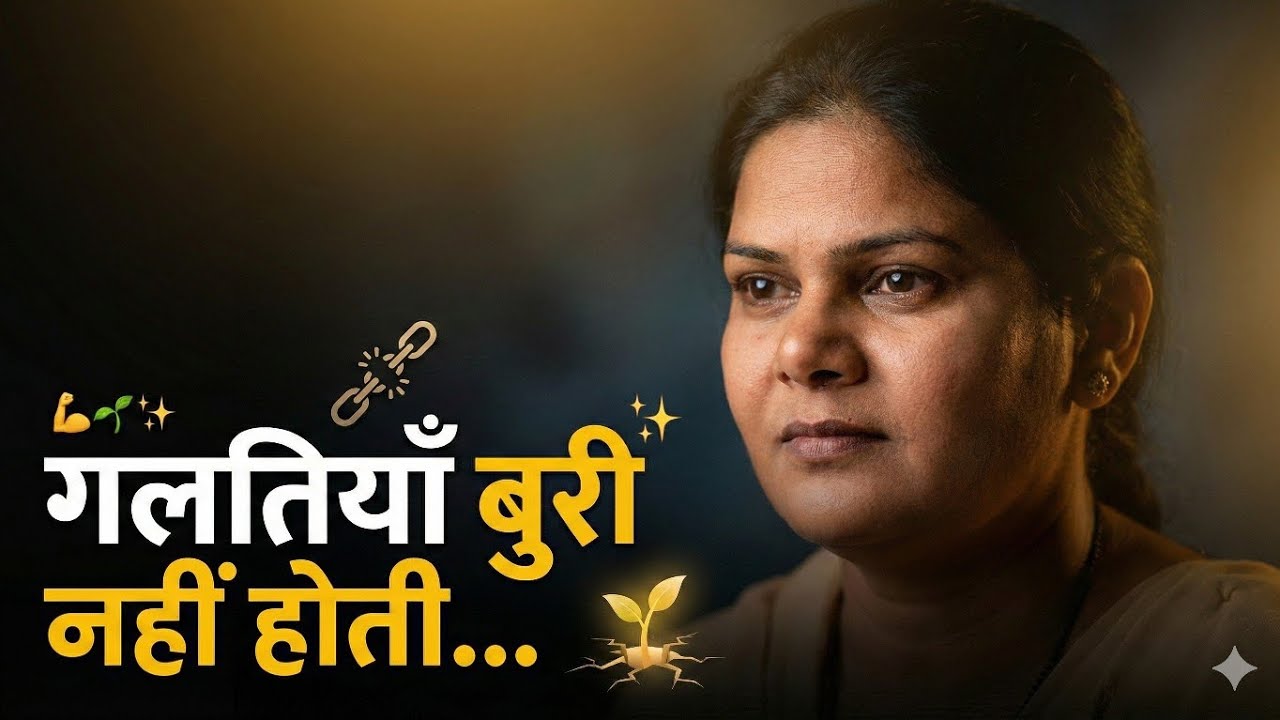 गलतियाँ… जो हमें तोड़ती नहीं, बनाती हैं।Gayatree Singh।