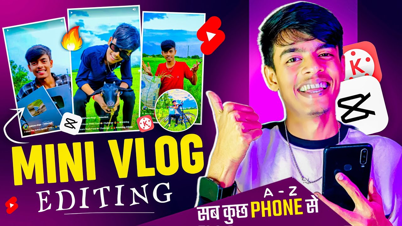 How To Edit Mini Vlogs ? Mini Vlog Edit Kaise Kare ? Mini Vlog Editing