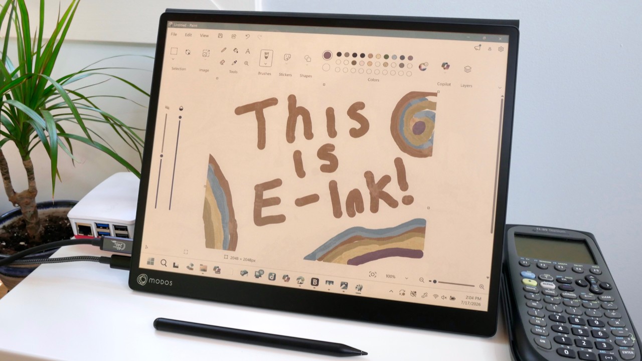 E-Ink? В МОЕМ мониторе? Да, это возможно!