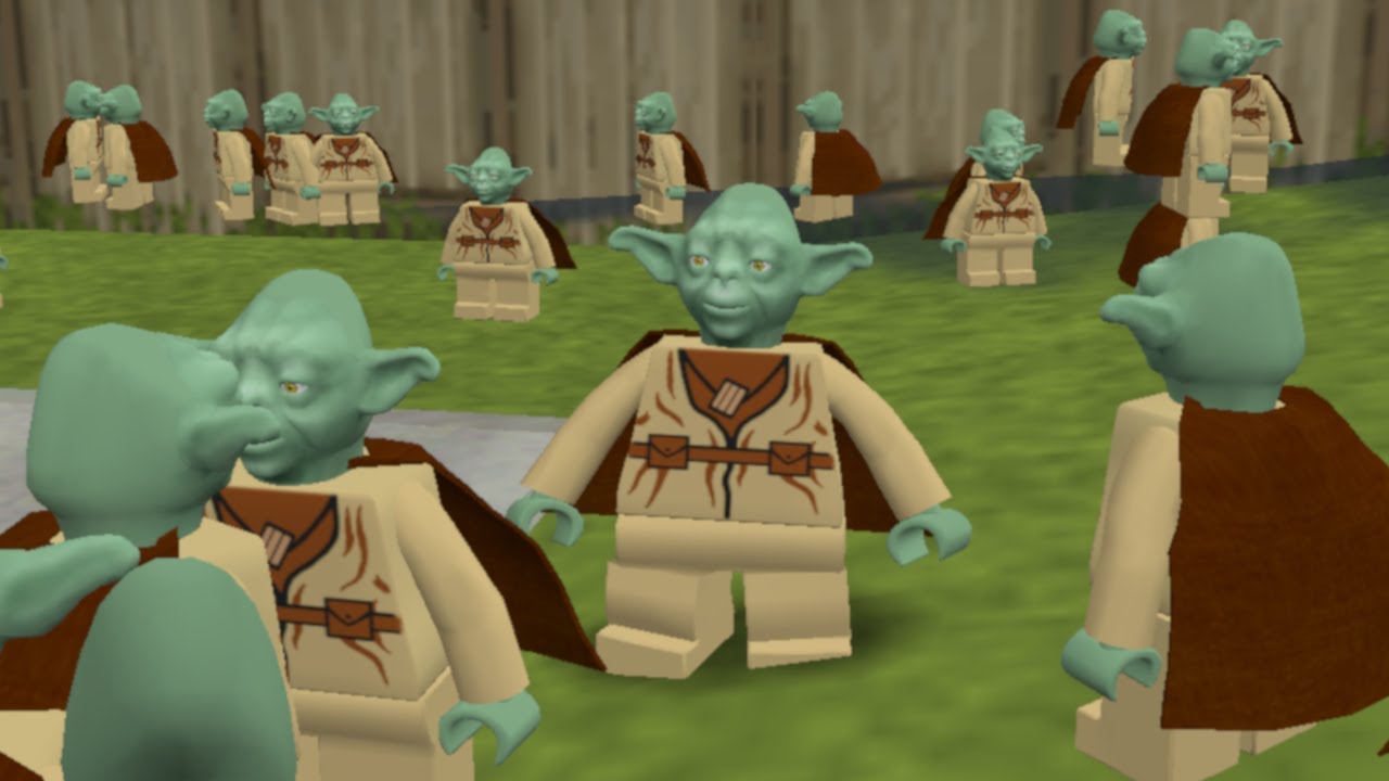 The Simpsons Hit & Run - LEGO Yoda Takeover Mod Showcase