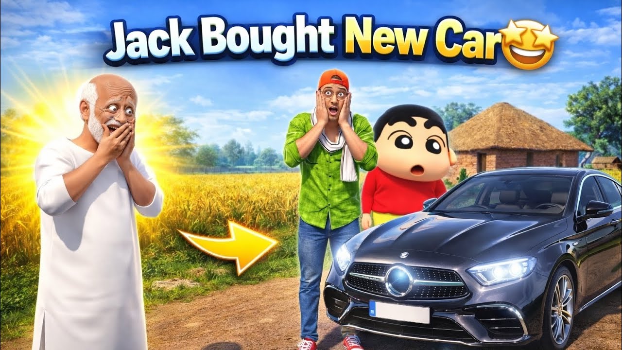 Jack father I'll and bought a new car for sinchan in indian theaf Auragame#trending#viralvideo#viral