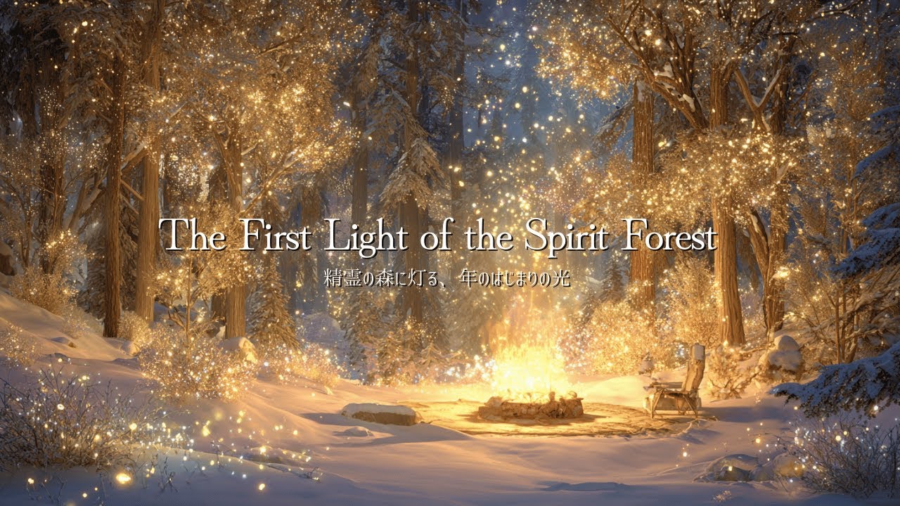 Music for New Beginnings | The First Light of the Spirit Forest【精霊の森に灯る、年のはじまりの光✨】