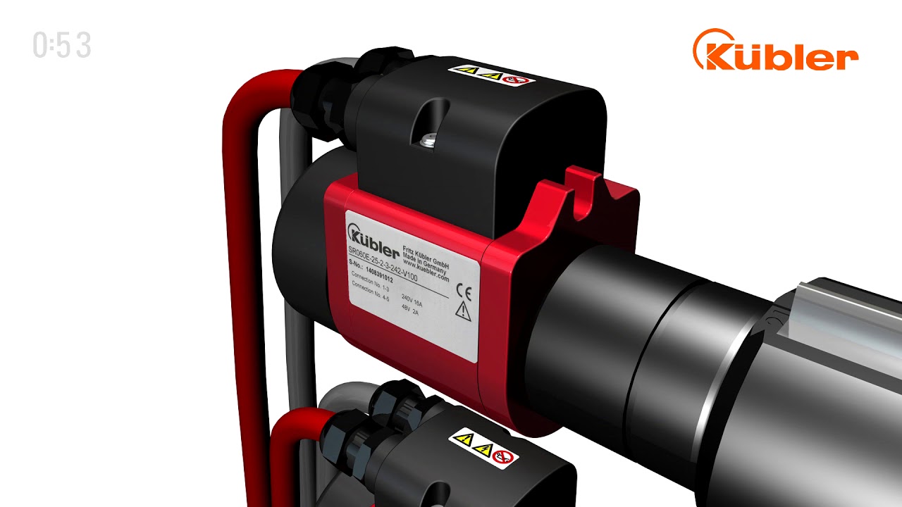 How a Slip Ring Works Transmitting Electrical Currents | K&uuml;bler SR060E in Action by Kuebler Inc