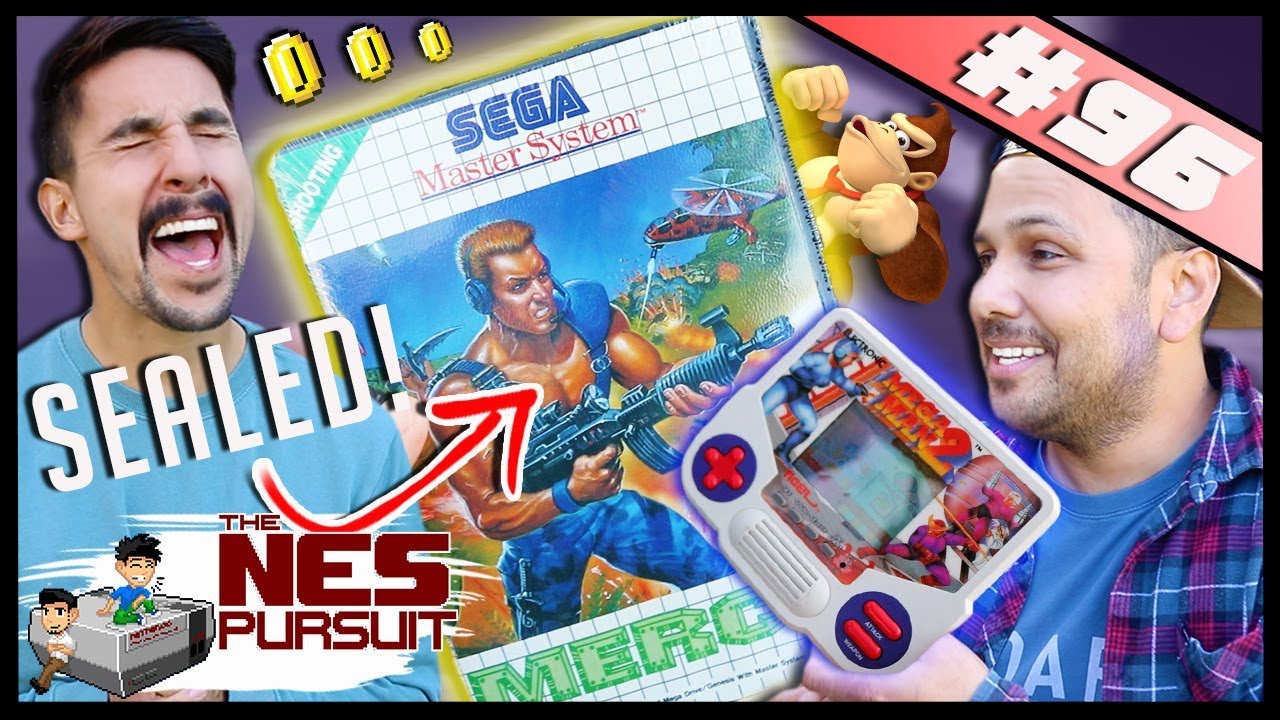 TheNesPursuit - The SCORES don't stop! Episode 96 - SEALED Sega Master System surprise