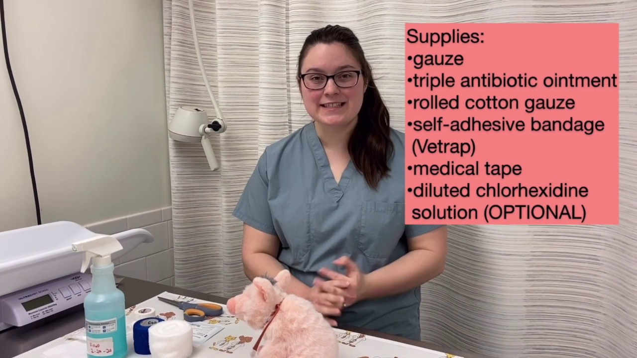 How to Rewrap an E-Tube Bandage