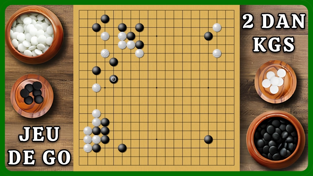 J’affronte un 1 kyu KGS (66) | Partie de Go commentée