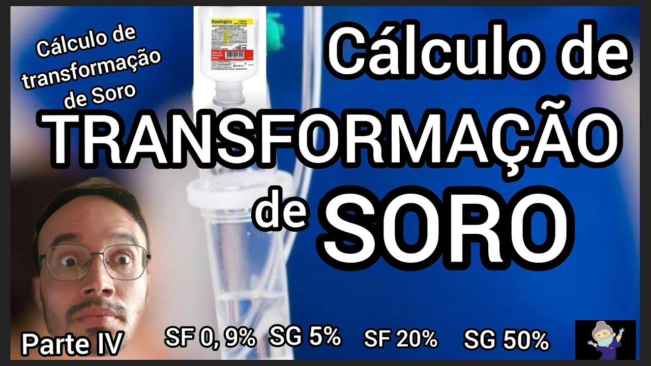 Cálculo de transformação de soro