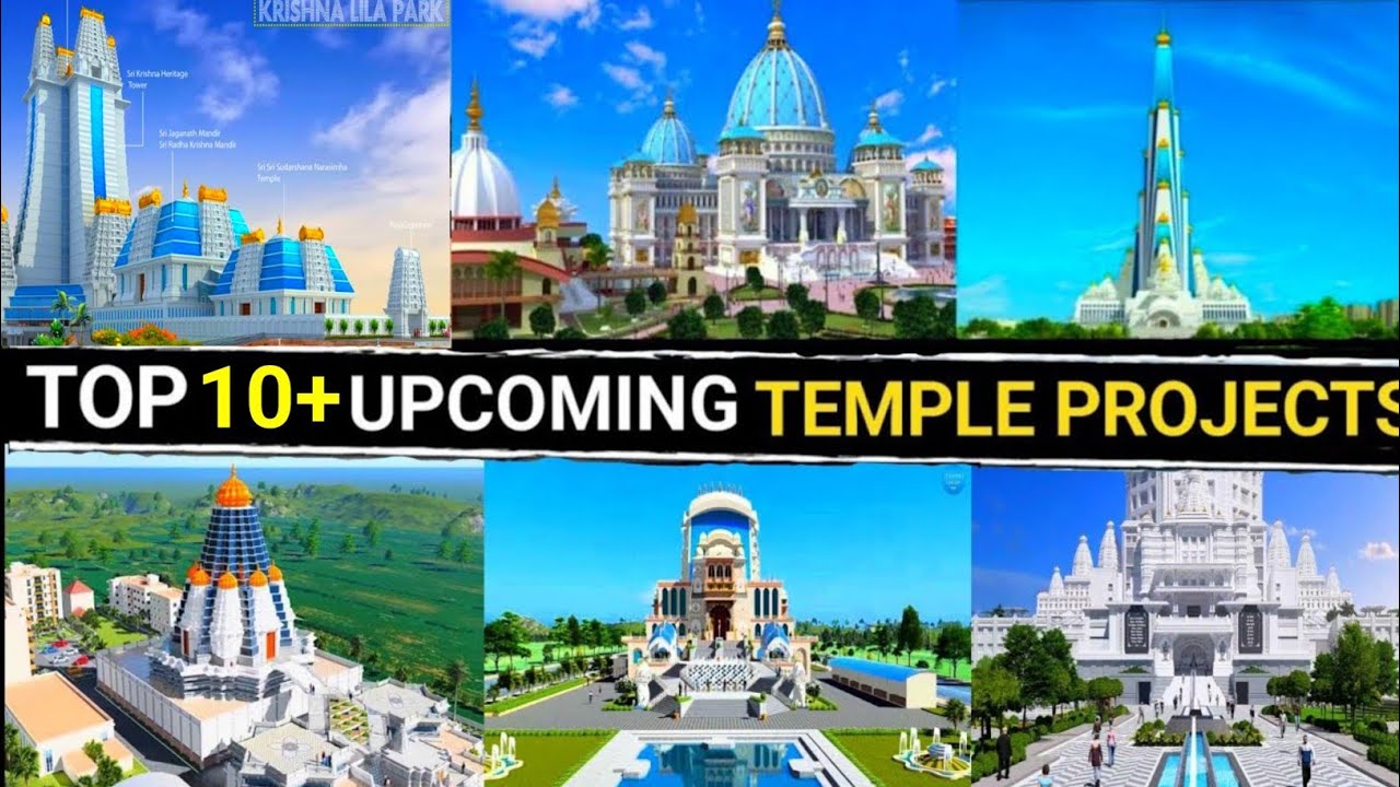 Top Upcoming Temples In India | Upcoming Temple Projects In India 2025 | India's Upcoming Temples |