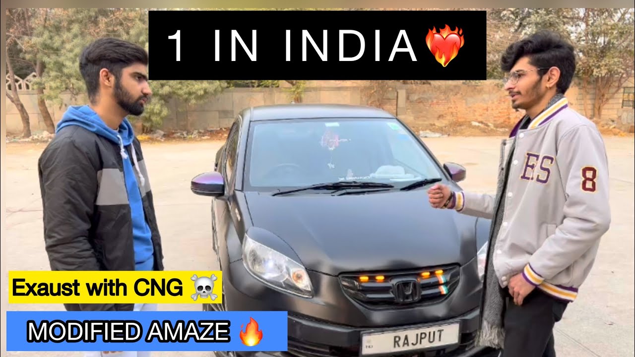 Modified Honda Amaze 🔥 ऐसी Amaze नहीं देखी होगी 🔥 instagram ki viral गाड़ी