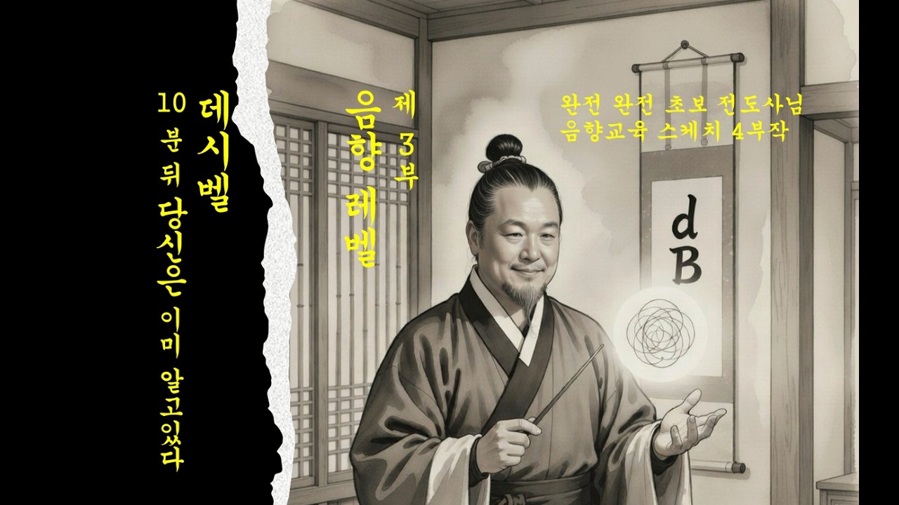 음향교육 기초 풀버전 편집본 3 음향레벨
