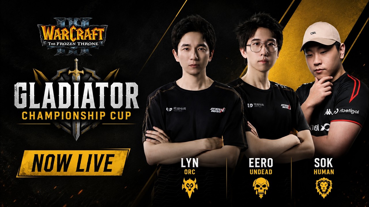 GRAND  FINAL DAY ⚔️ Lyn -  eer0 - Sok 🏆 Who wins Gladiator Championship Cup 3?