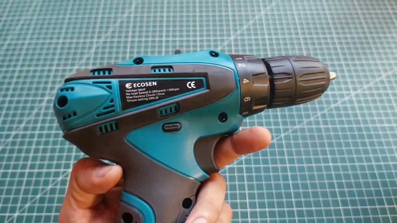 Bor Cordless Ecosen 98V 12V. Bor termurah apakah Murahan Performancenya?