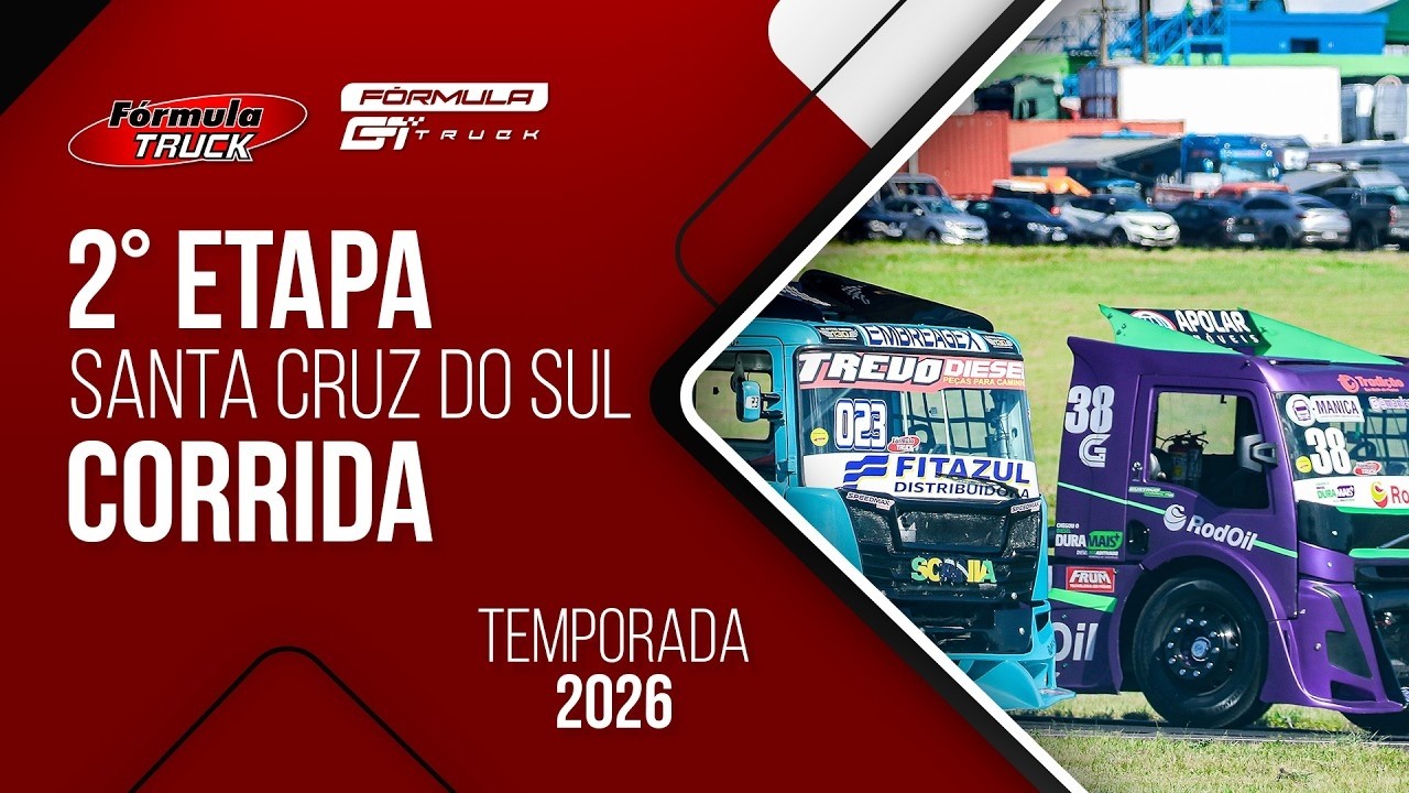 FÓRMULA TRUCK 2º ETAPA | SANTA CRUZ DO SUL - RS - CORRIDA  - 2026