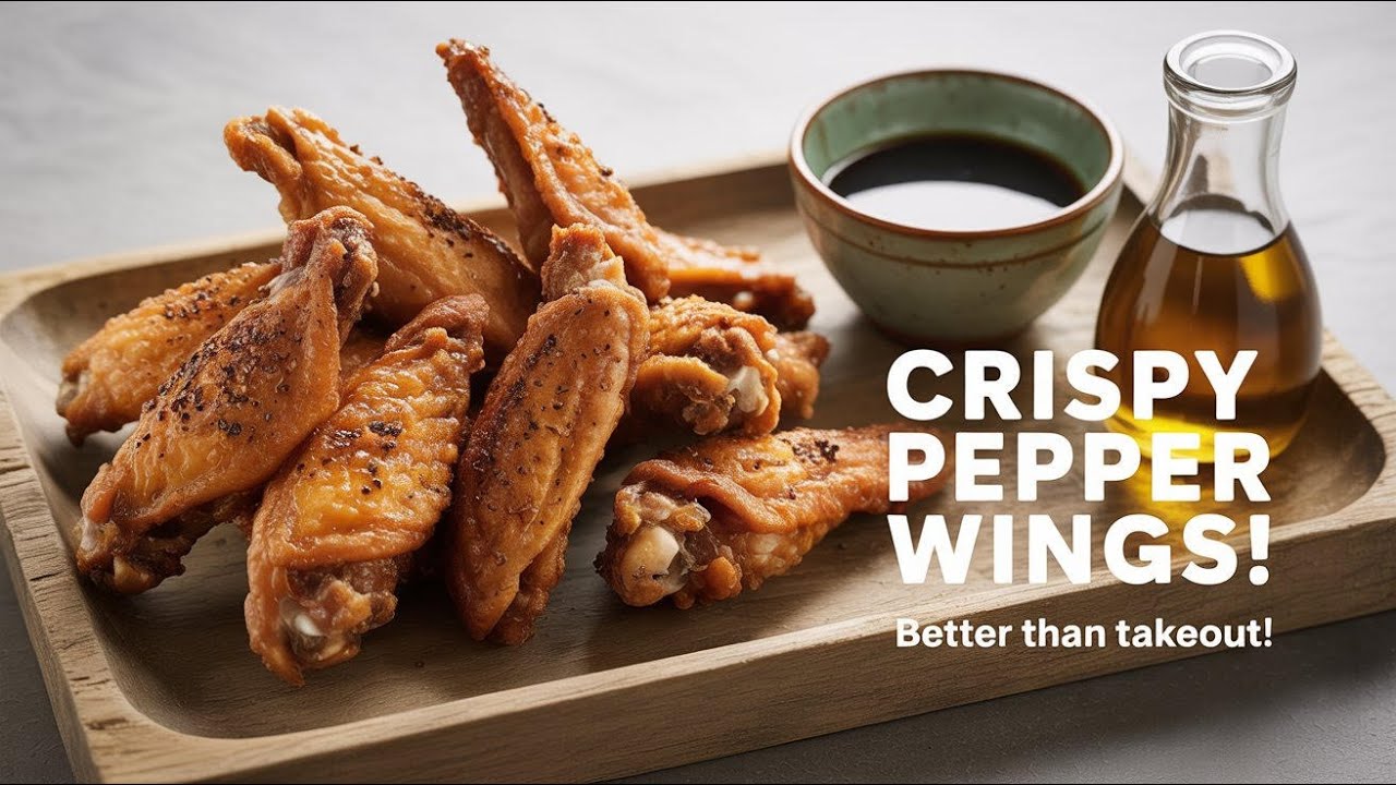 Crispy Fried Chicken Wings in Yamachan Style 🍗 Crunchy & Delicious  Easy at Home  Juicy & Spicy
