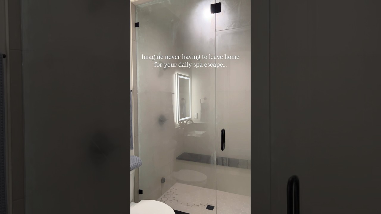 At home steam shower | Colorado Custom Home Builder | Castle Rock, CO | Brizo Bath