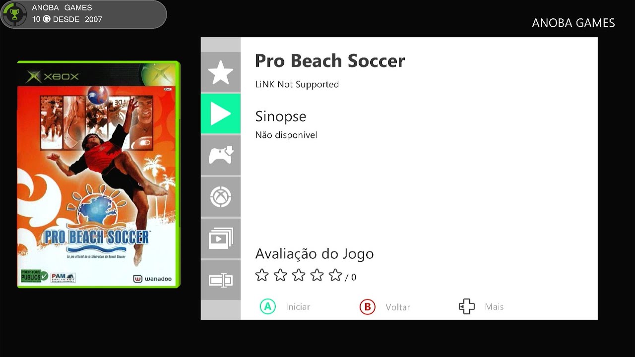 Pro Beach Soccer de Xbox Clássico (Xbox 360)