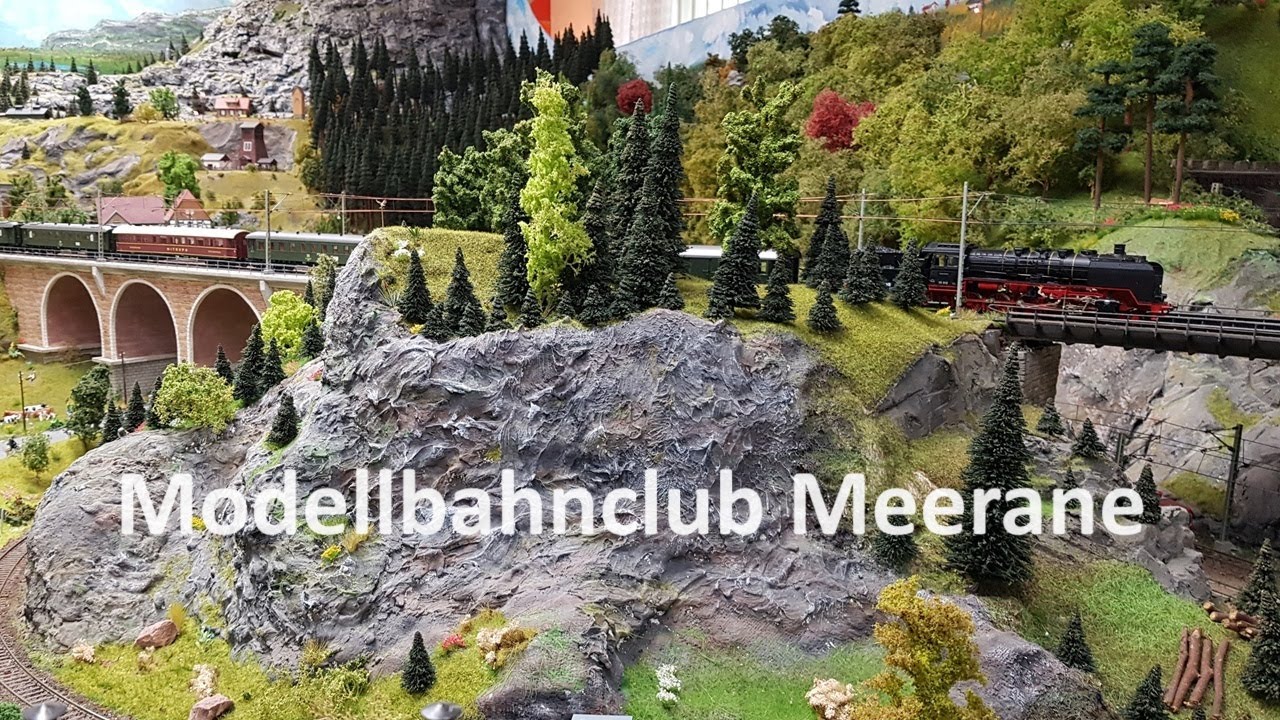 Der Modelleisenbahnclub Meerane präsentiert die große H0-Anlage