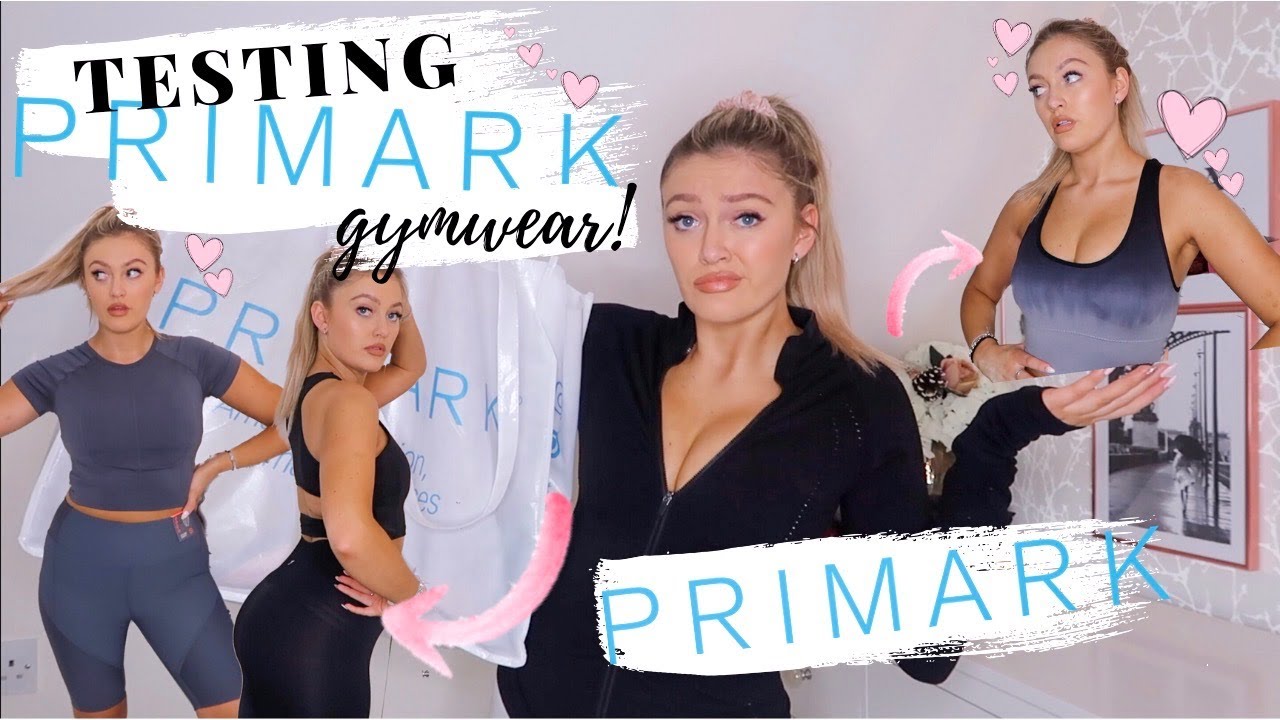 NEW IN PRIMARK ACTIVEWEAR...TESTING IN THE GYM???!!!! HUGE HAUL & TRY ON!!