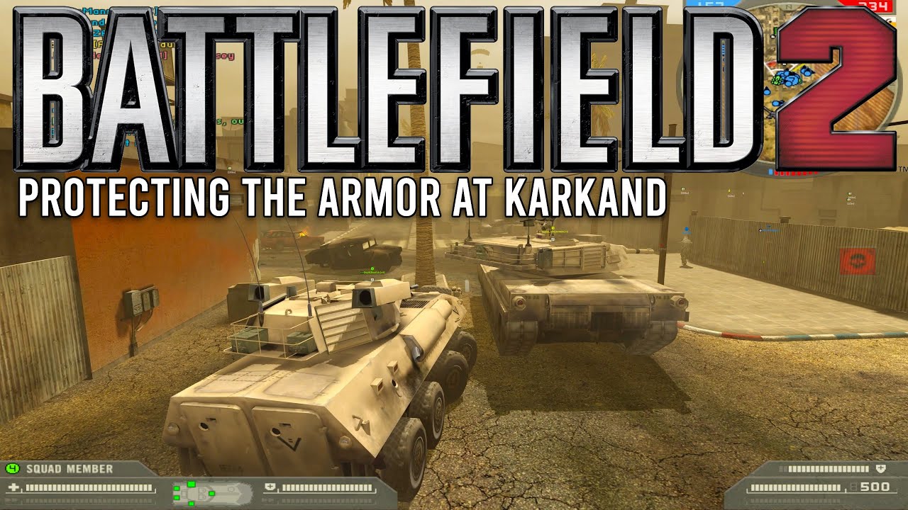 Battlefield 2 in 2024 - Protecting the Armor at Karkand