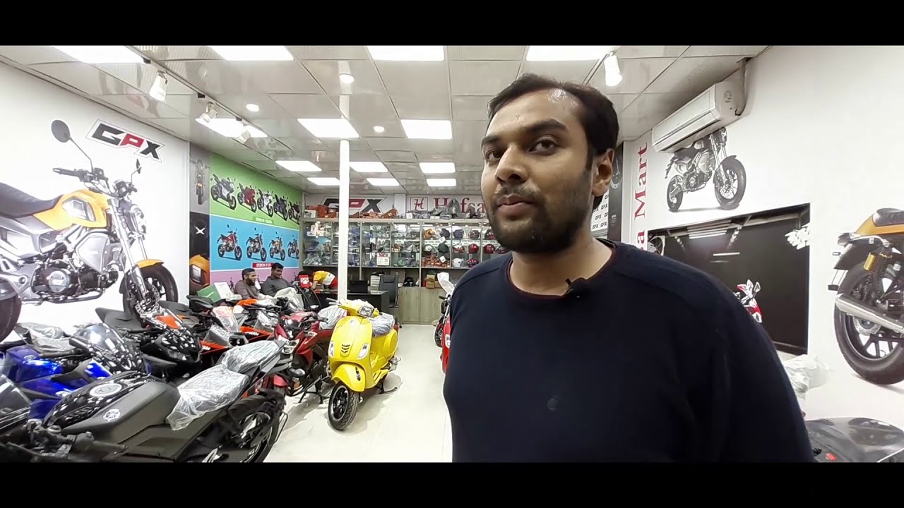 Vespa Scooter Price in BD || হাফসা মার্ট ||&nbsp;ScootyMan