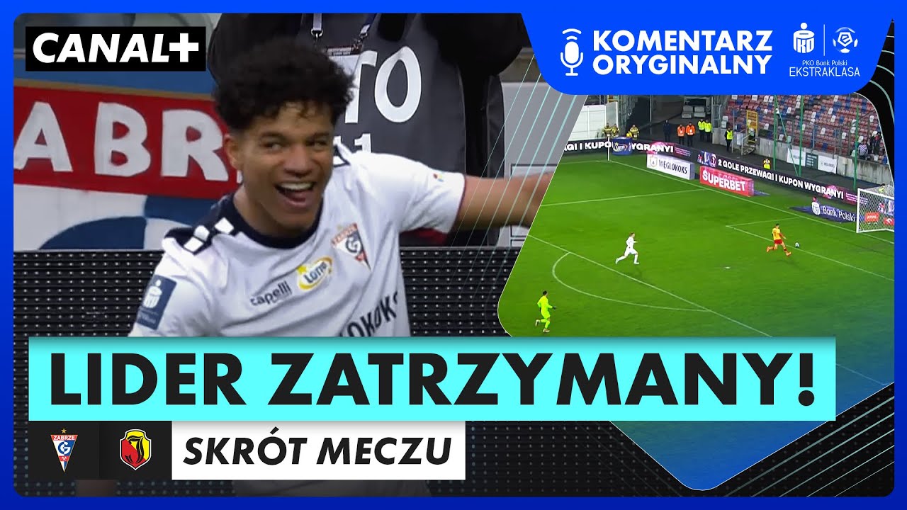 PODOLSKI I ENNALI SHOW! LIDER ZATRZYMANY! GÓRNIK-JAGIELLONIA, SKRÓT MECZU