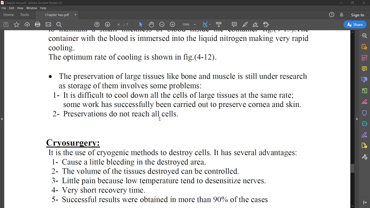 Chapter two : Heat and cold in medicine (part II)