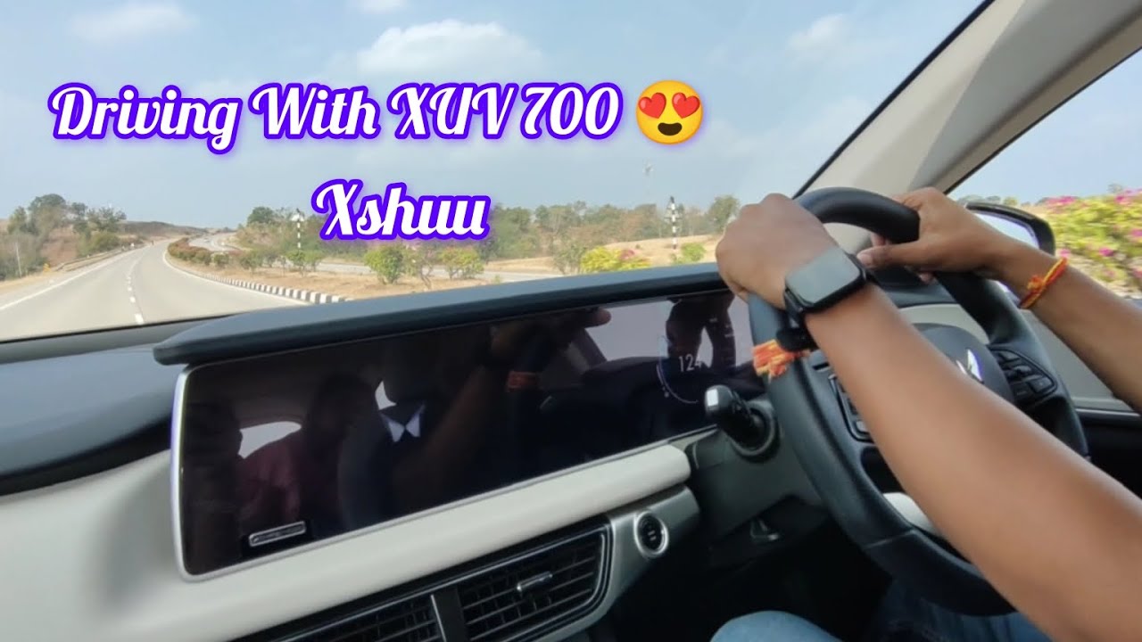 Evergreen Songs Mashup Jukebox Highway Drive With Mahindra XUV 700 Ax5 😍 Best Car Driving Status ❤️