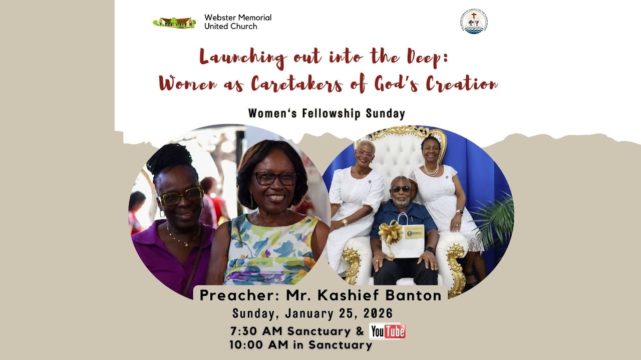 Sunday Service|January 25, 2026 | Launching out into the Deep: Women as Caretakers of God’s Creation