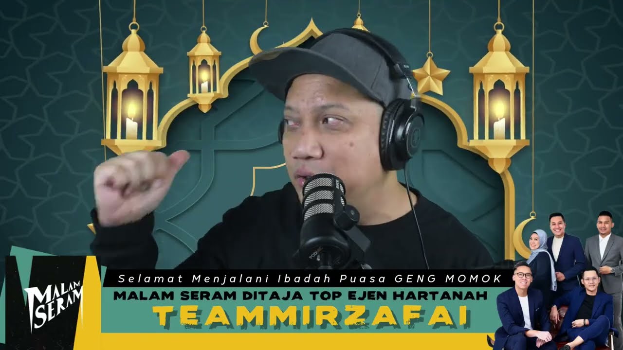 MALAM SERAM THE HORROR TALK SHOW | DITAJA TOP EJEN HARTANAH TEAMMIRZAFAI