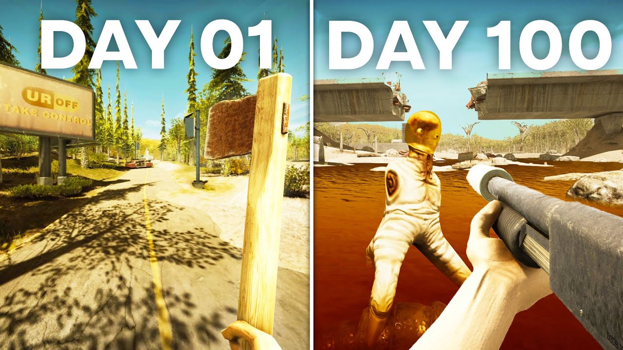 I Survived The WEIRDEST Survival Game Ever...