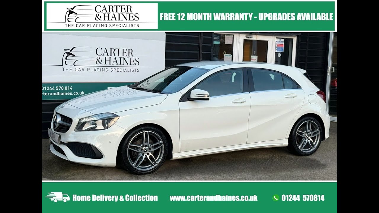 2017/67 Mercedes A Class 1.6 A180 AMG Line (Exec) Hatchback 5dr Petrol Manual Euro 6 (s/s) (122 ps)