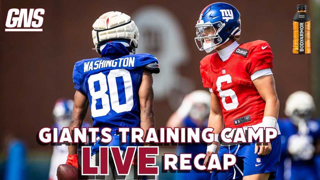 New York Giants Training Camp Recap Day 9