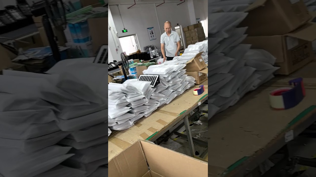 Inspection and packaging #solarstreetlights #solarbusiness #solarpower #businessopportunity