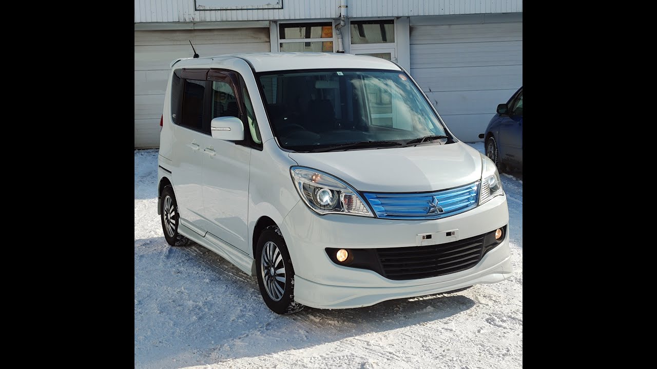 Обзор Mitsubishi Delica D2 Suzuki Solio 2011г продажа б/п