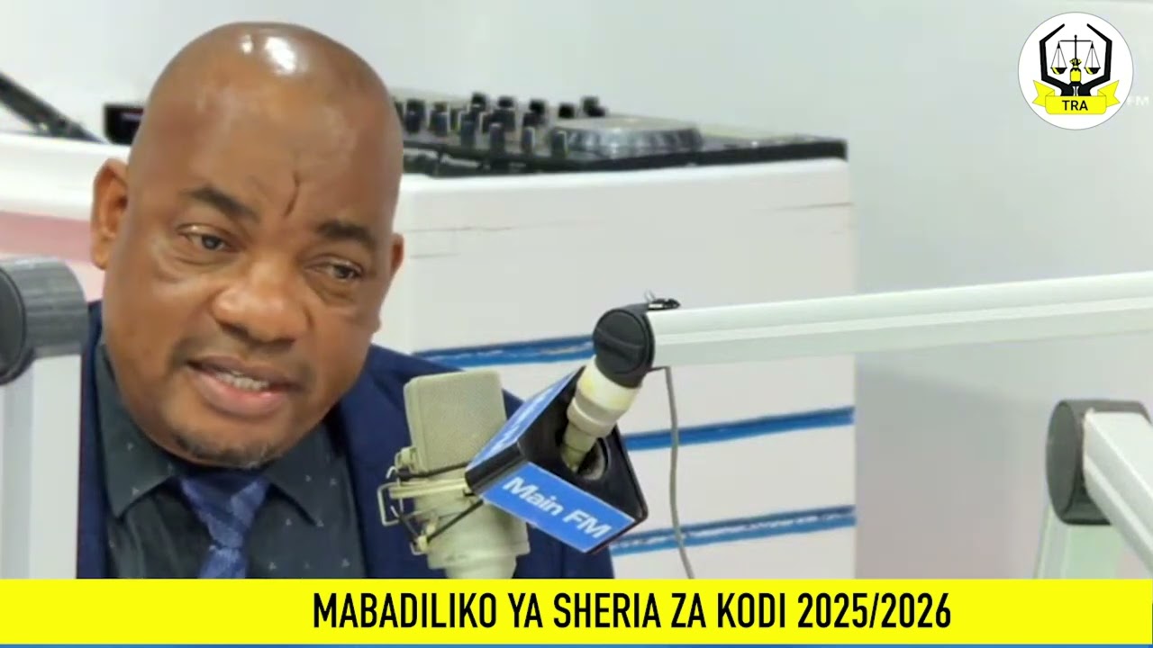 MABADILIKO YA SHERIA ZA KODI SEHEMU YA PILI
