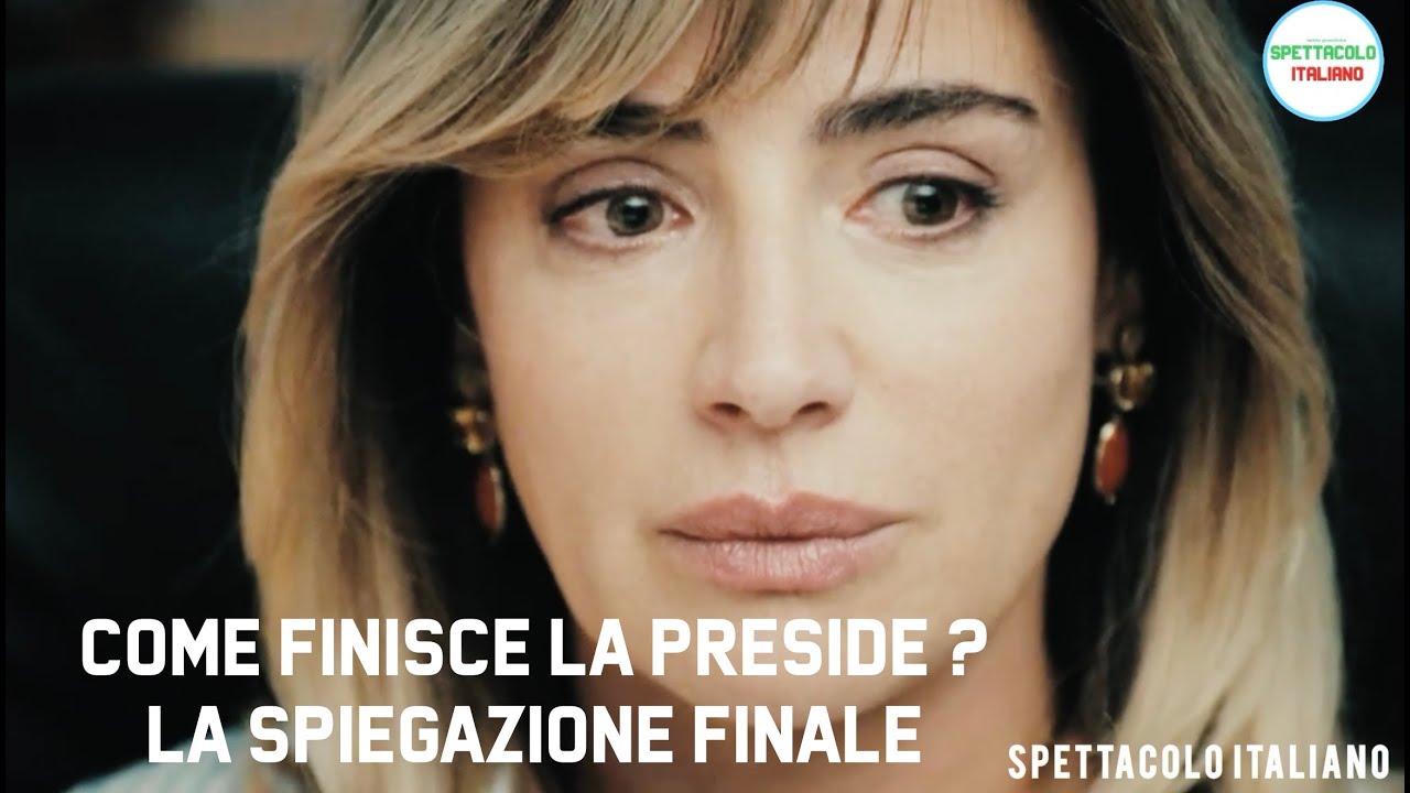 Come finisce La Preside, il finale aperto: ci sar&agrave; una seconda stagione ?