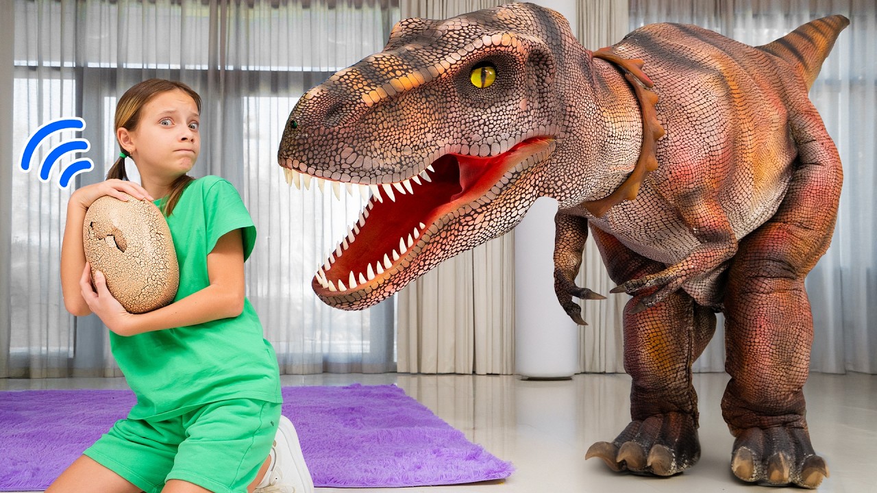 🍎🦖 ЩО ЇСТЬ ГОЛОДНИЙ ДИНОЗАВР?