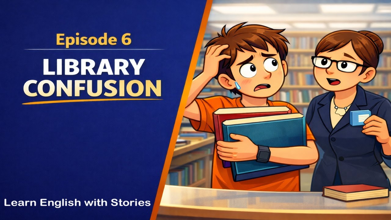 Library Confusion  | Borrow vs Lend Explained with a Funny Story (Episode 6)