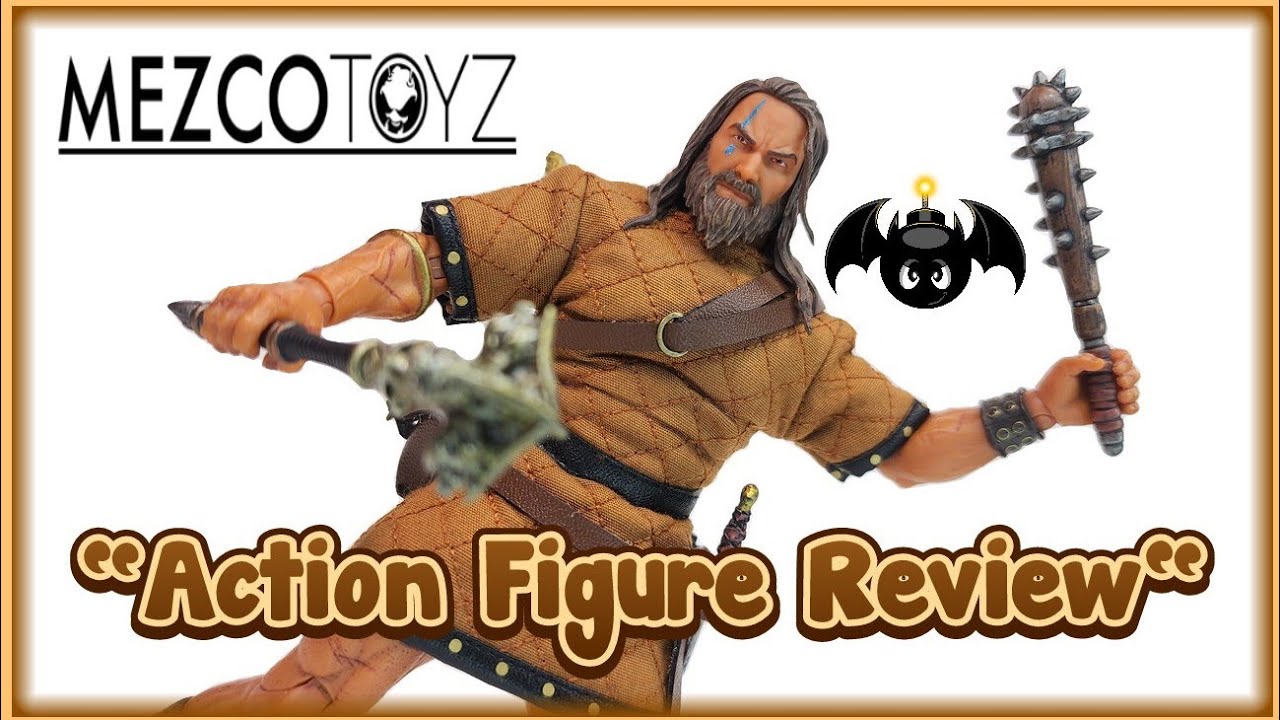 Mezco Toyz One:12 Collective Barbarian Booster Set review.