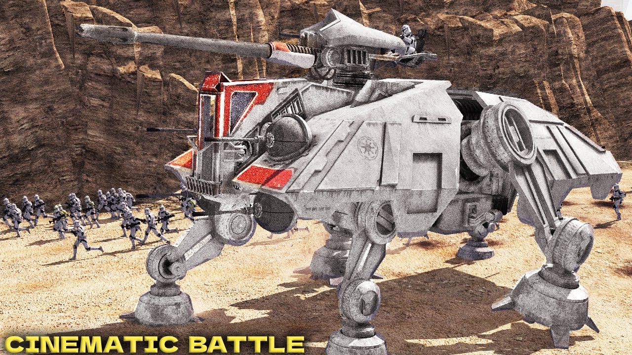 ULTIMATE STAR WARS MOD: Clone Troopers vs CIS Battle Droids! - Men of War: Assault Squad 2