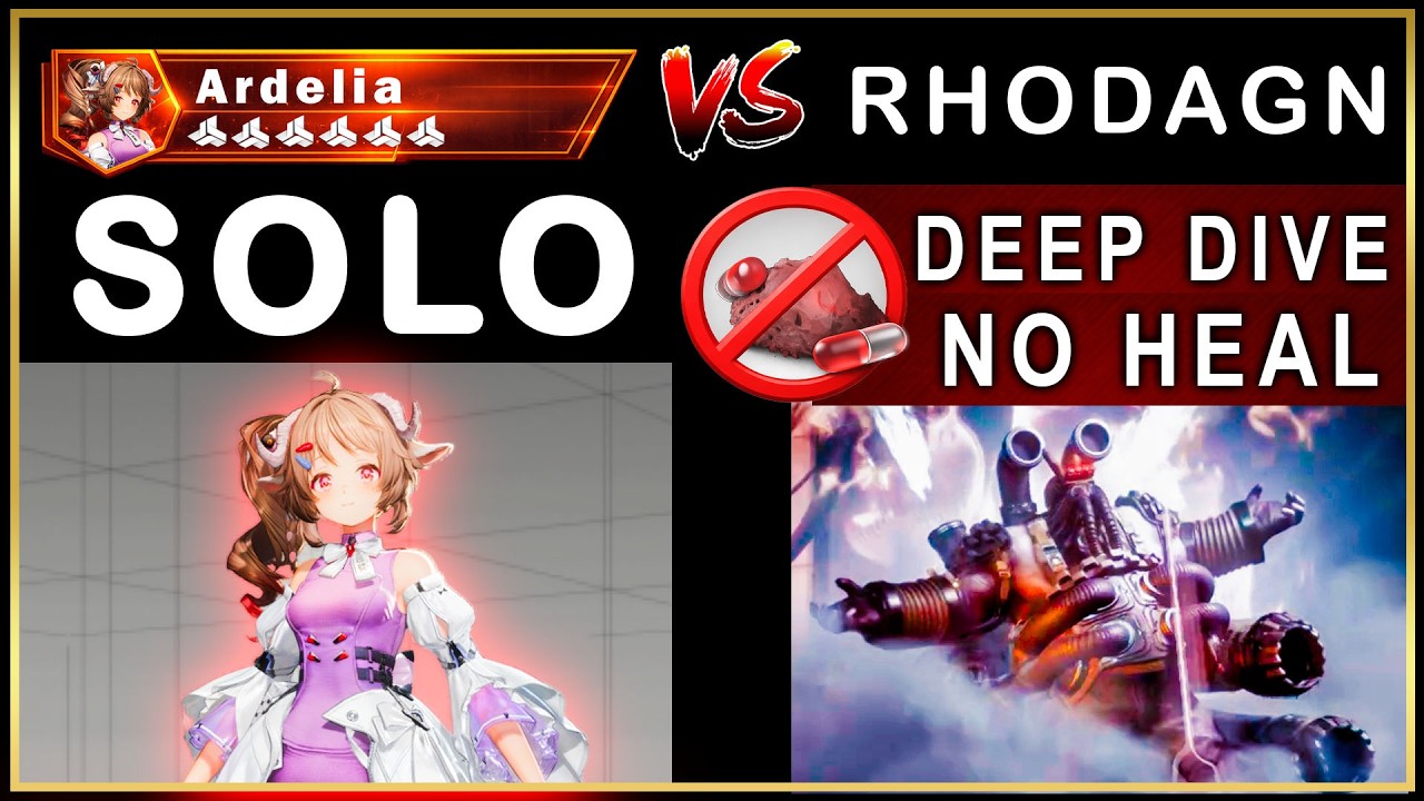 SOLO Rhodagn (Deep Dive) | No Tactical Challenge | Arknights Endfield Ardelia Boss Fight