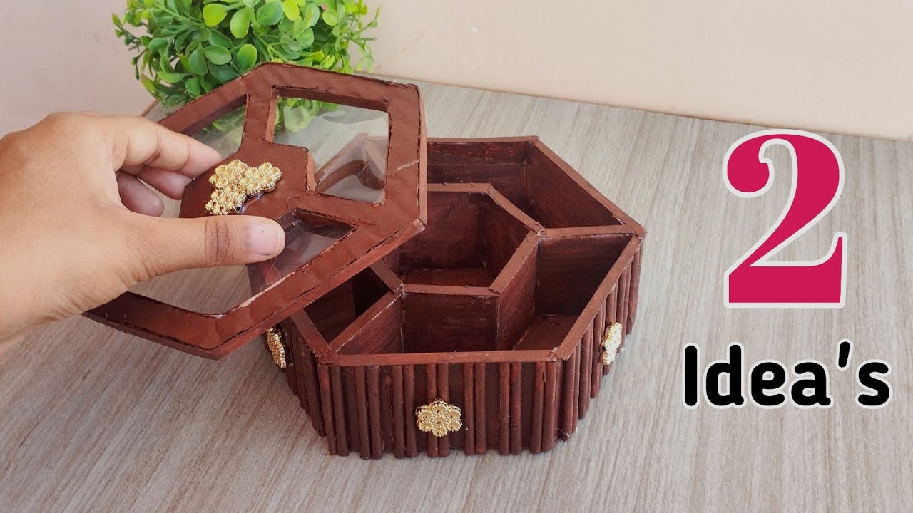 2 Amazing Storage Basket ideas | Useful craft ideas using Paper and Cardboard |
