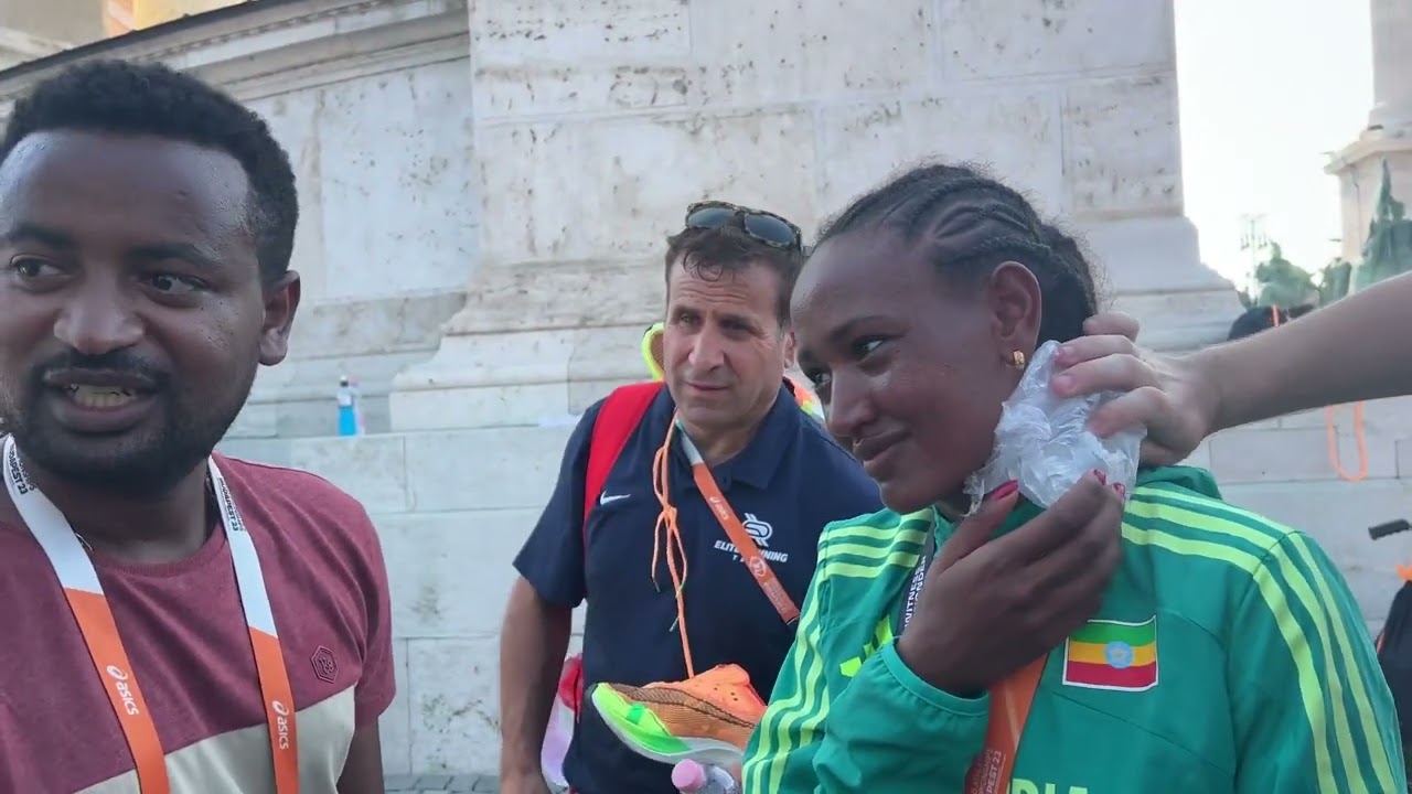 Gotytom Gebrselassie After Second Place In World Championships Marathon, Silver For Ethiopia